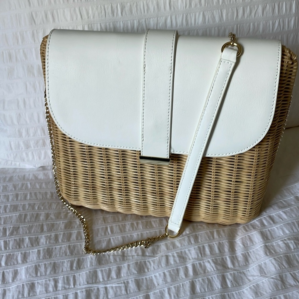 Talbots Wicker Bag